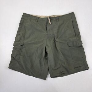 Patagonia Cargo Shorts Mens 36 Outdoor Hiking Utility Recycled Nylon Pockets